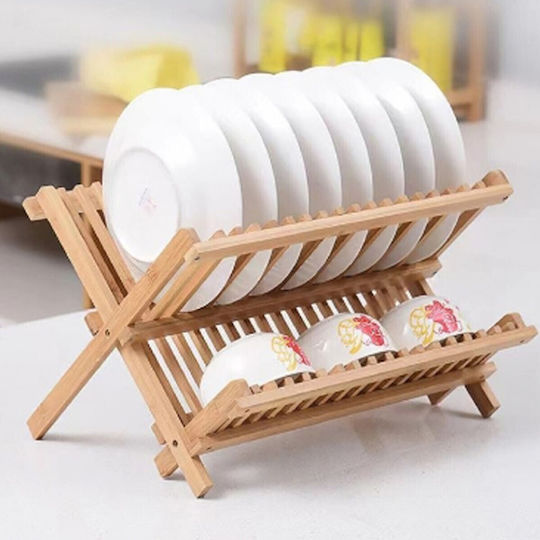 Tpster Baboo Wooden Brown Sink Strainer 46x20x34cm