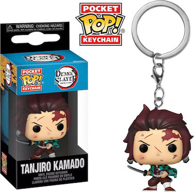 Funko Pocket Pop! Keychain Animation: Demon Slayer - Tanjiro Kamado (Bloody)