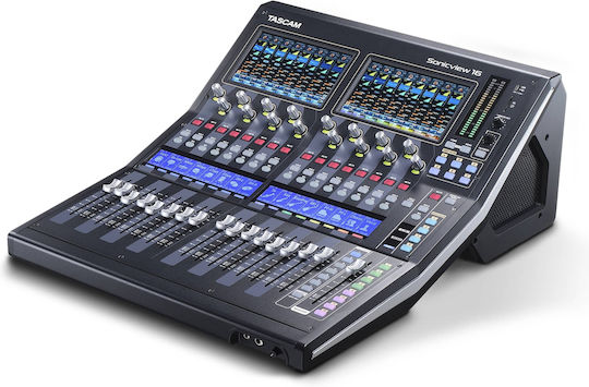Tascam SonicView 16 Αυτοενισχυόμενη Ψηφιακή Κονσόλα 44 Καναλιών / 16 Εισόδους XLR