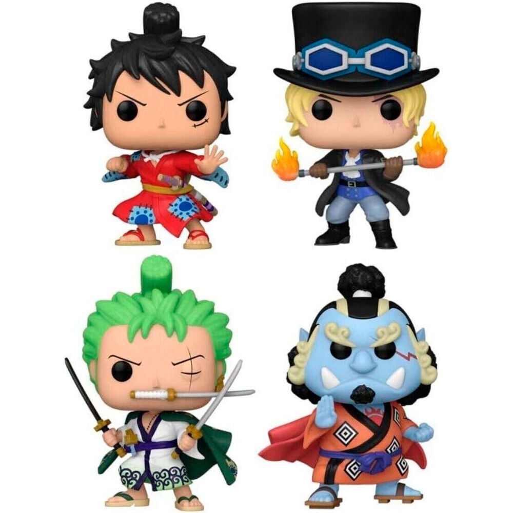 Funko Pop! Animație: One Piece - Luffytaro, Sabo, Roronoa Zoro