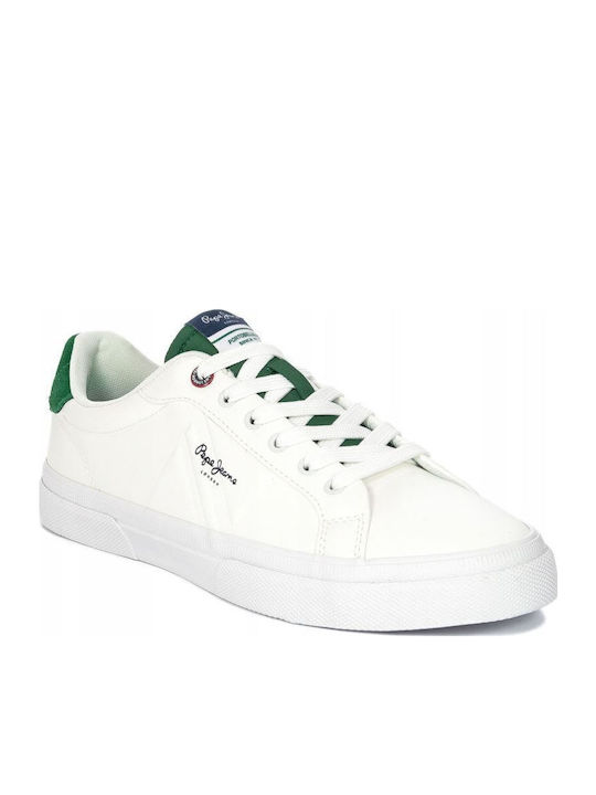 Pepe Jeans Kenton Flag Sneakers White