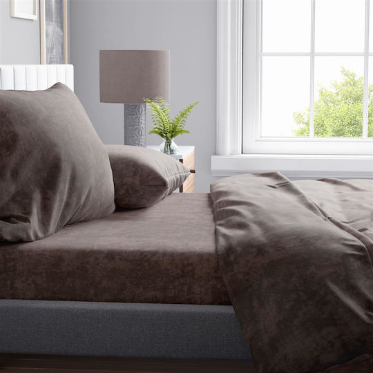 Dimcol Bettdecke Einzelbett 160x240cm Shadow 22 Brown 300 GSMGsm