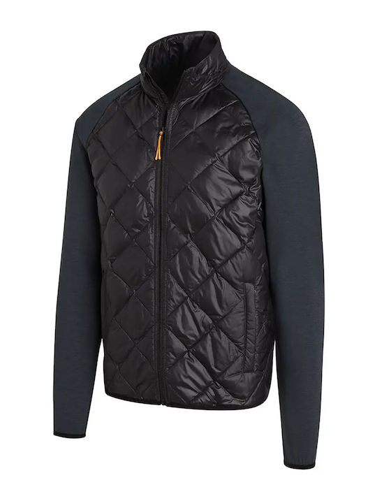 Saucony Herren Winter Jacke Lässig Schwarz