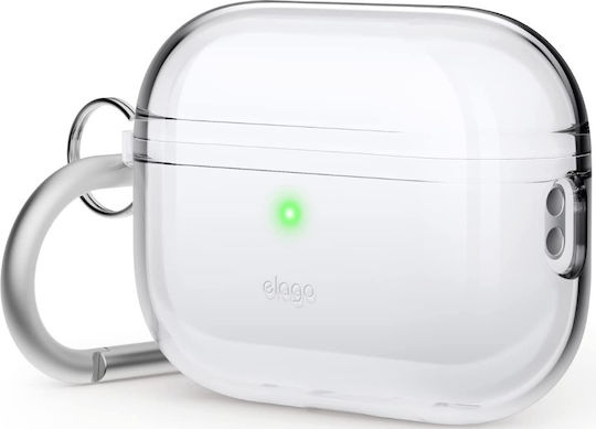 Elago Clear Hang Case Калъф с кука в Прозрачен цвят за Apple AirPods Pro
