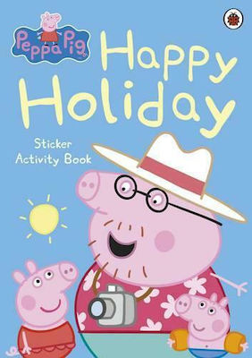 Happy Holiday Sticker Activity Book, Peppa Pig