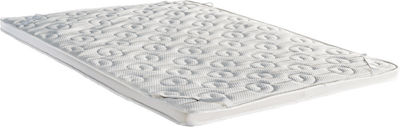 Orion Strom Semi Double Foam Mattress Topper E047 Best Hyper Soft with Elastic Straps 120x190x6cm