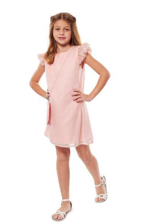 Evita Rochie pentru fete Din tul Roz