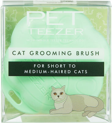 Tangle Teezer Cat Grooming Brush Mint