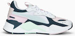 Puma RS-X Reinvention Ανδρικά Chunky Sneakers White / Pearl Pink