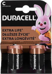 Duracell Extra Life C 1.5V 2Stück