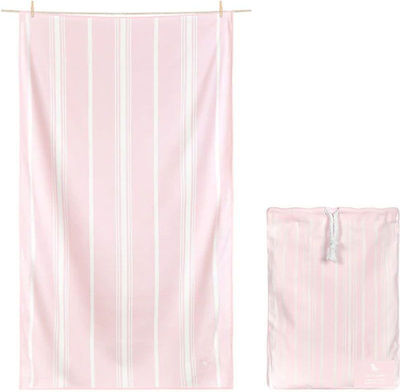 Dock & Bay Quick Dry Strandtuch Peppermint Pink 180x90cm.