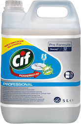 Cif Commercial Dishwasher Liquid Detergent 5lt