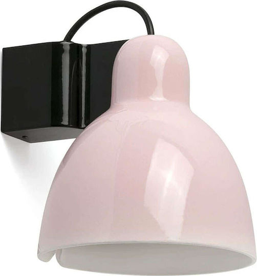 Faro Barcelona Venice Modern Lamp Wall with Socket E27 Pink 16.4x20cm