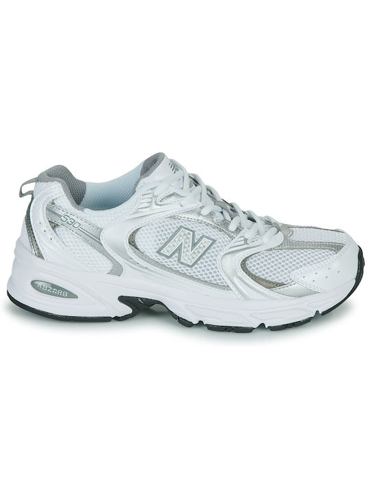 New Balance 530 Ανδρικά Sneakers Λευκά