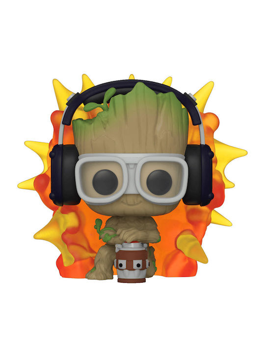 Funko Pop! Marvel: I Am Groot - Groot with Deto...