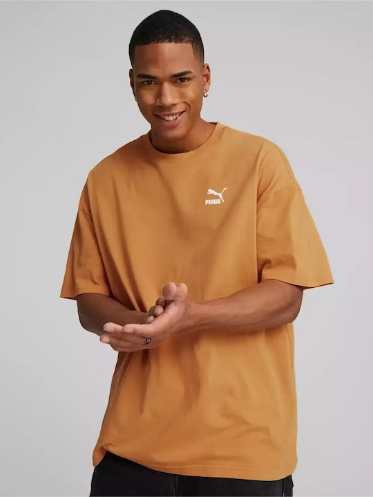 Puma Classics T-shirt Bărbătesc cu Mânecă Scurtă Desert Clay