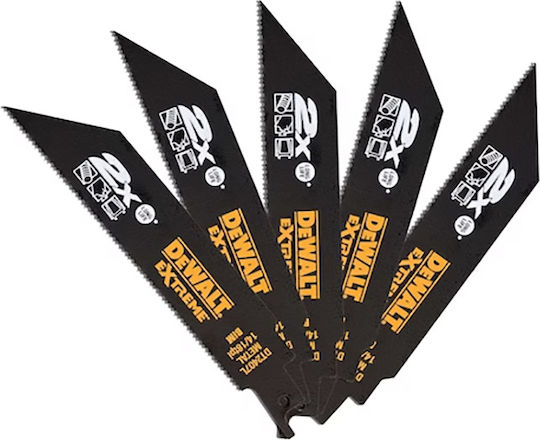 DEWALT Jig Saw Blade for Metal 152mm 5pcs DT2407L