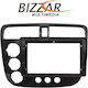 DIN Fascia Panels 2 Din Compatible with Screen 9" for Honda Civic 2001-2005