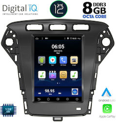 Digital IQ Sistem Audio Auto pentru Ford Mondeo 2010-2013 (Bluetooth/USB/AUX/WiFi/GPS/Apple-Carplay/Partitură) cu Ecran Tactil 9.7"