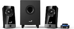 Genius SW-2.1 300X 2.1 με Ισχύ 10W Μαύρα Genius SW-2.1 300X 2.1 με Ισχύ 10W Μαύρα