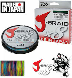Daiwa J-Braid Χ8 Multi Fishing Filament 300m / 0.22mm Daiwa J-Braid Χ8 Multi Fishing Filament 300m / 0.22mm