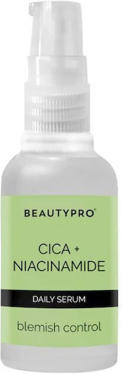 Beauty Pro Cica + Niacinamide Serum Gesicht mit Niacinamid für Strahlkraft & Aufhellung 30ml