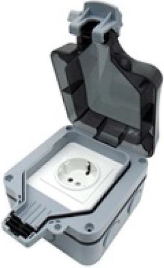 MP22G HEI Power Socket Gray 1pcs