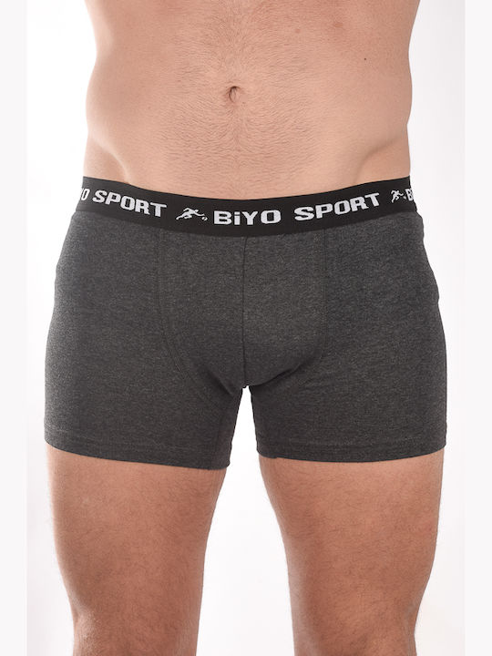 Biyo Herren Boxershorts Gray 1Packung