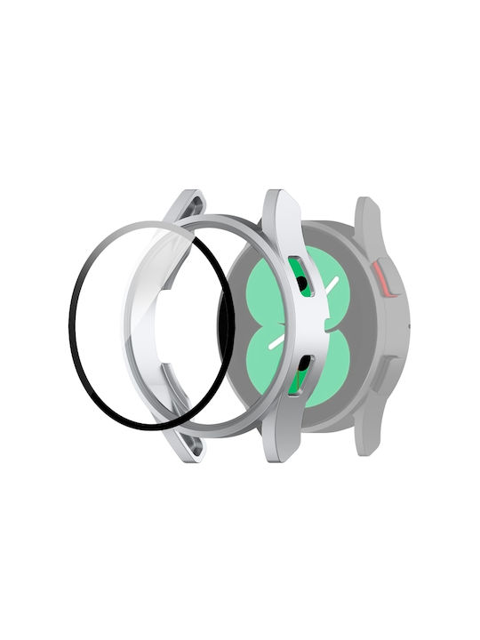 Carcasă de Plastic în culoarea Argintiu pentru Galaxy Watch 4 44mm