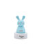 Lumini LED Lampă decorativă pentru copii Charly Bunny Albastru 6x5x10εκ.