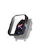 Plastikhülle mit Glas in Schwarz Farbe für Amazfit GTS 3
