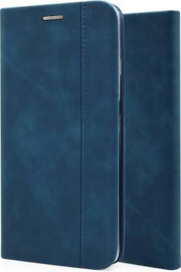 iNOS S-Folio NE Book Δερματίνης Navy Μπλε (Poco C40)