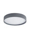 GloboStar Narnia Ceiling Mount Light 60cm Gray with Integrated LED and Remote Control