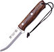 Joker BS9 Nordico Survival Knife Brown in Leather Sheath