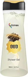 Famex Oud Schaumbad in Gel Sandelholz (1x500ml) 500ml