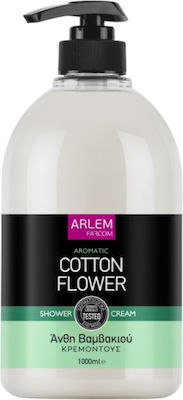 Farcom Cotton Flower Κρεμώδες Αφρόλουτρο 1000ml