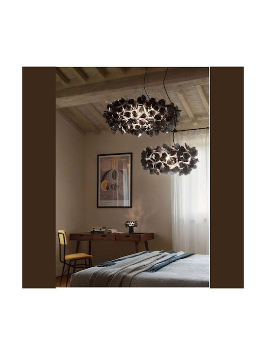 Slamp Clizia 130 Pendant Light Black for 15 Bul...