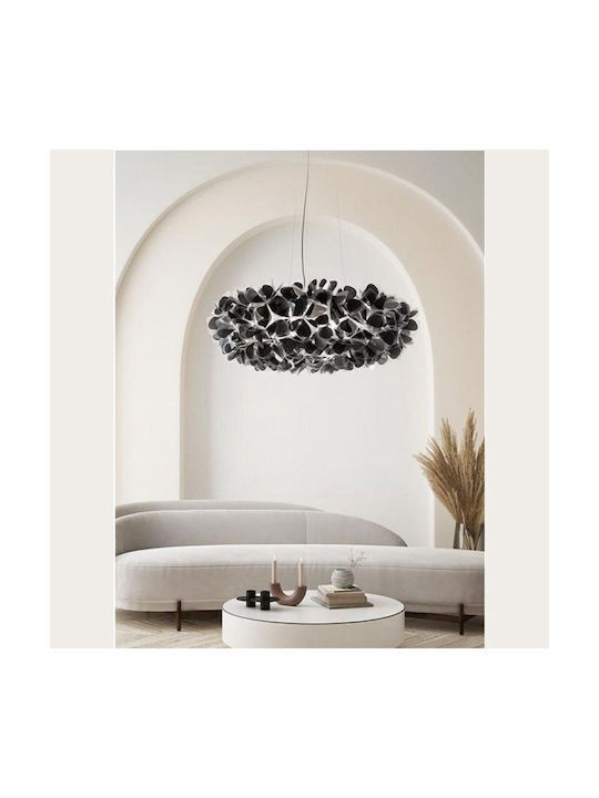 Slamp Clizia 130 Pendant Light Black for 15 Bulbs E27