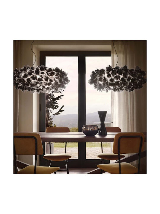 Slamp Clizia Large Pendant Light Black for 4 Bu...