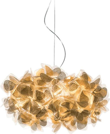 Slamp Clizia Κρεμαστό Φωτιστικό Χρυσό 53εκ. Slamp Clizia Κρεμαστό Φωτιστικό Χρυσό 53εκ.