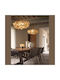 Slamp Clizia Pendant Light Gold with Socket E27 53cm