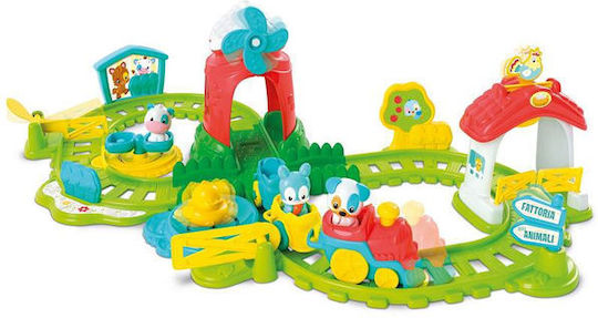 Baby Clementoni Όχημα The Farm Train με Ήχους για 12+ Μηνών