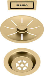 Blanco Sink Valve Gold Blanco Sink Valve Gold