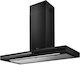 Elica Adéle BL MAT/A/90 Chimney Vent Hood 90cm Black