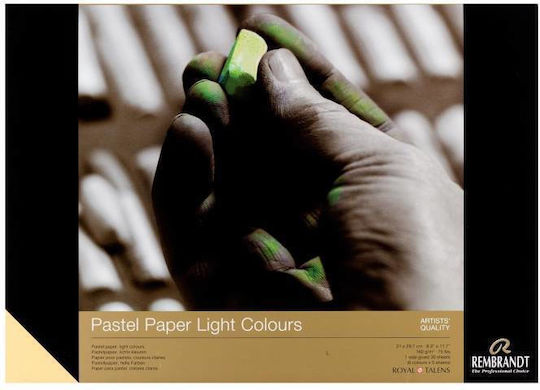 Royal Talens Cardboard Rembrandt Pastel Paper Light 30 Sheets 21x29.7cm