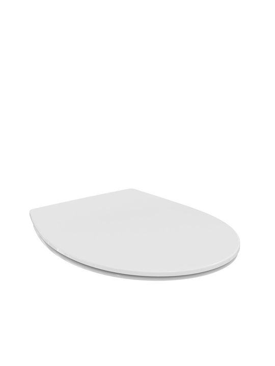 Ideal Standard Eurovit Toilettensitz Soft Close aus Bakelit 44,5x36,5cm Weiß