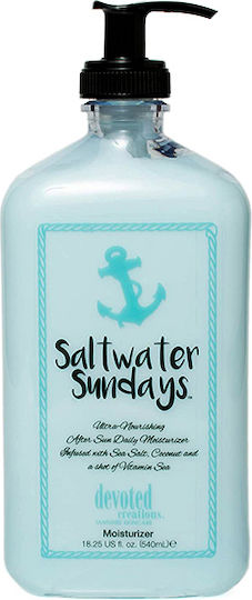 Devoted Creations Saltwater Sundays After Sun Κρέμα με Aloe Vera 540ml