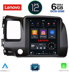 Lenovo Car-Audiosystem für Honda Bürgerlich 2006-2012 mit Klima (Bluetooth/USB/AUX/WiFi/GPS) mit Touchscreen 9.7"