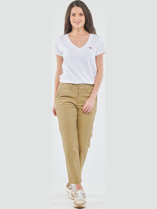 Levi's Essential Γυναικείο Chino Παντελόνι Βαμβ...