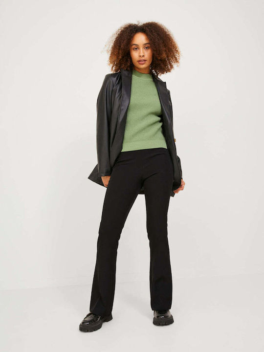 Women's Fabric Trousers Black